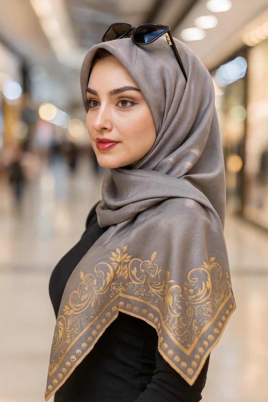 رنگ واقعی روسری
