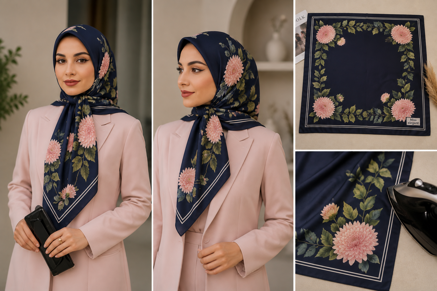 روسری طرح «شبرنگ»