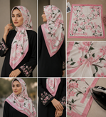روسری طرح «باغ خیال»